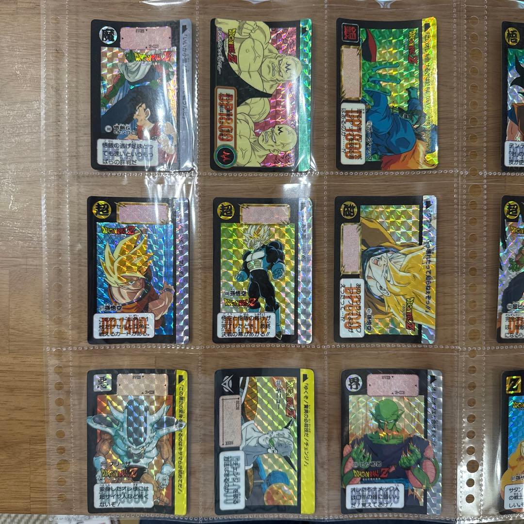 ②ドラゴンボールカードダス　キラ 36枚セット