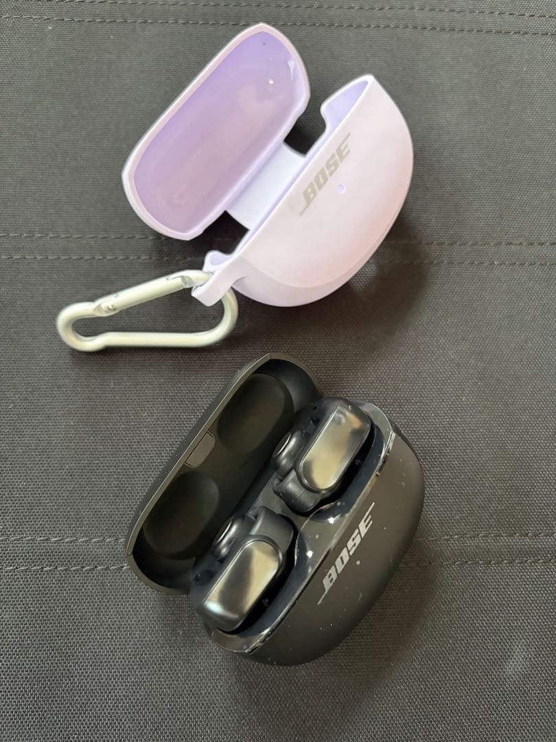 Bose Ultra Open Earbuds ブラック　シリコンケース