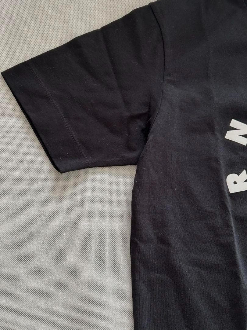 【ラスト1点】大人もOK MARNI 半袖 ロゴ ブラック 12Y 150cm