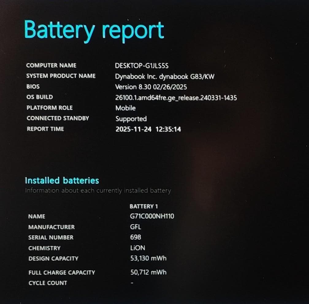 超軽量！✨️dynabook G83/KW 512GB 第12世代 ⑦