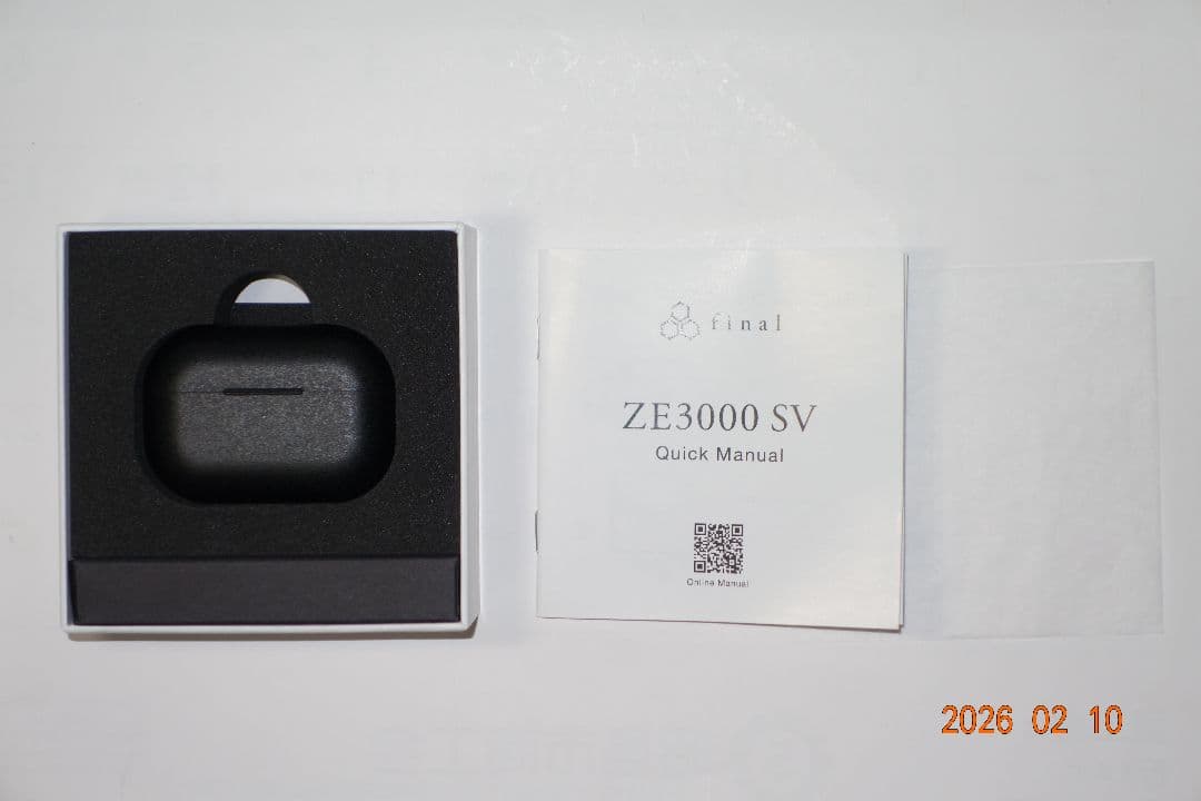 ​【極美品】final ZE3000 SV ブラック｜LDAC・ノイキャン対応