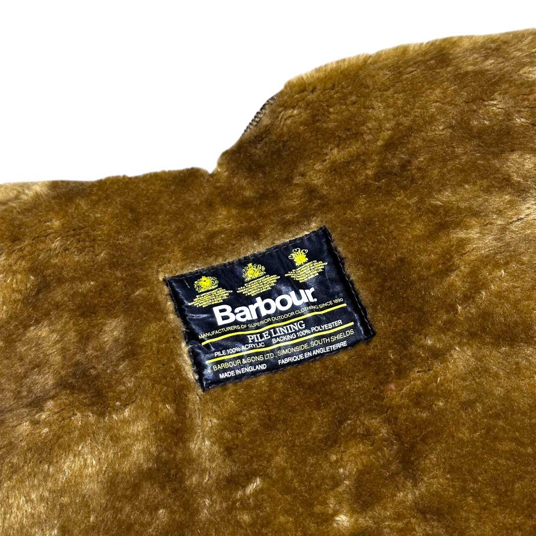 【美品】Barbour 80s パイルライナー ヴィンテージ