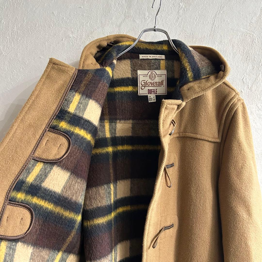 イングランド製 gloverall ダッフルコート ベージュ 40 菅田将暉