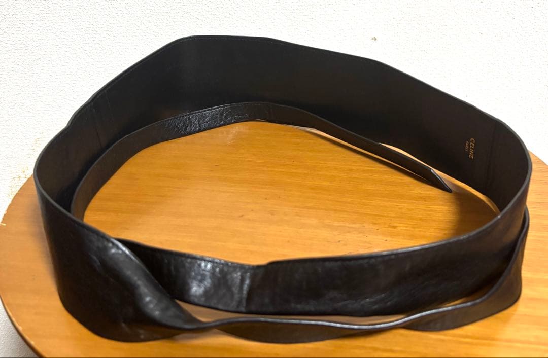 美品 CELINE セリーヌ　レザー ベルト
