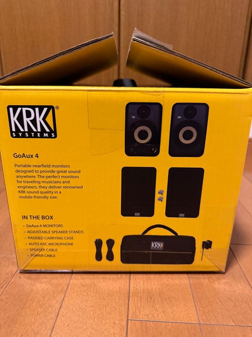 KRK GoAux4 4インチ Bluetoothスピーカー 【美品 完品】