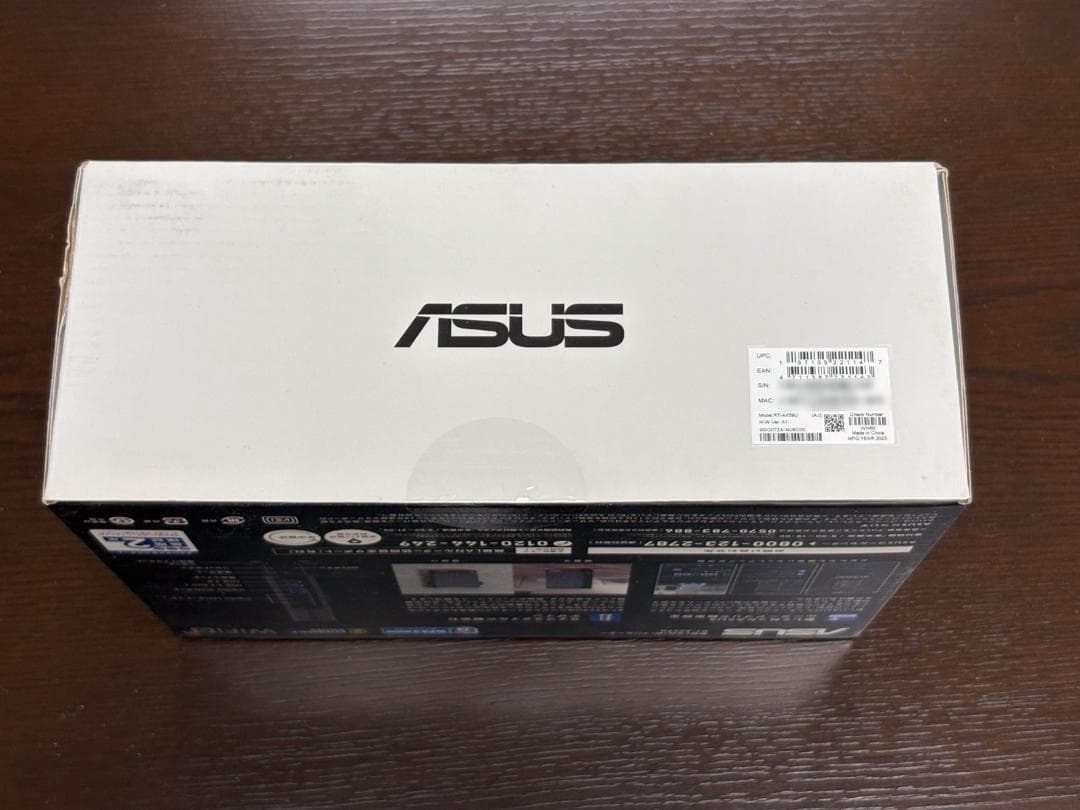 ASUS 無線LAN（Wi-Fi）ルーター　RT-AX59U【未開封・新品】