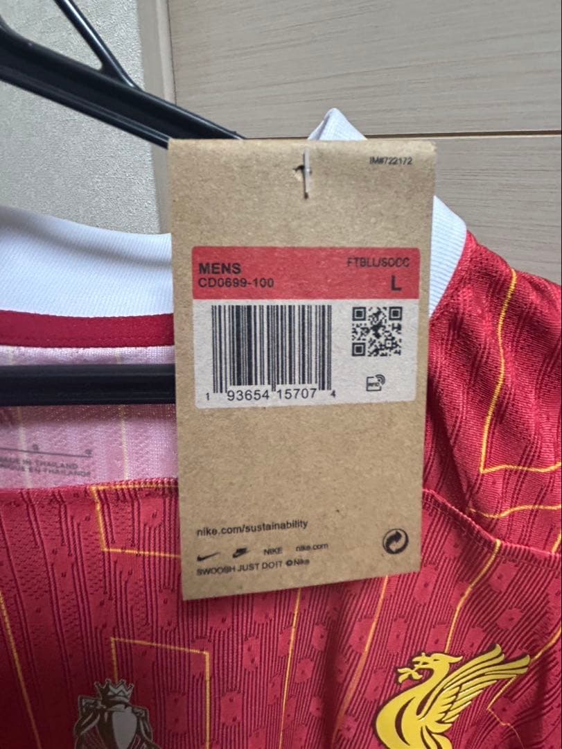 y*3様 リバプール 24/25 チャンピオンジャージ　Lサイズ
