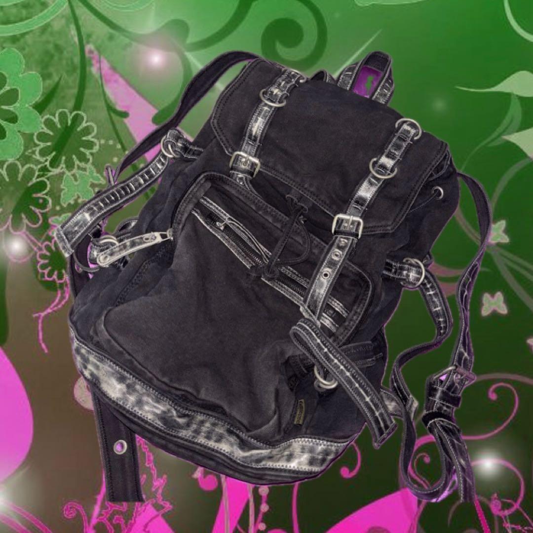 y2k 00s vintage リュック　グランジ　パンクお兄系