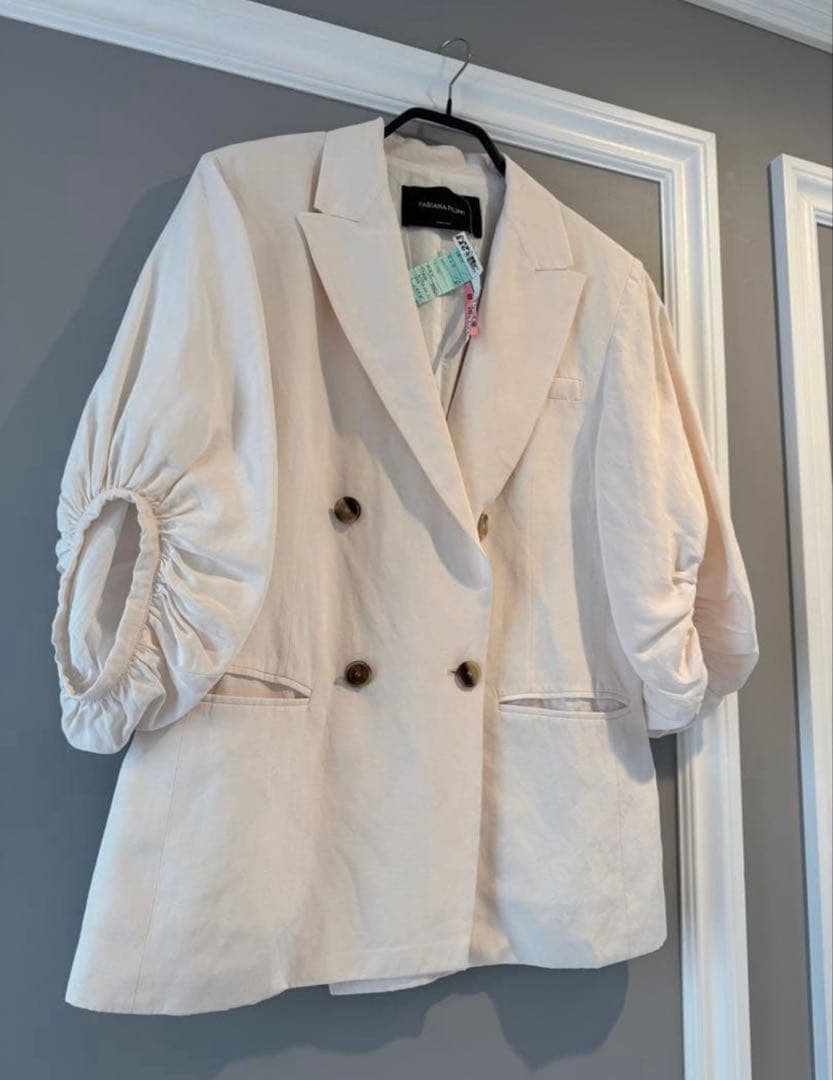 ⭐︎クローバー⭐︎FABIANA FILIPPI ベビーピンクダブルブレスト