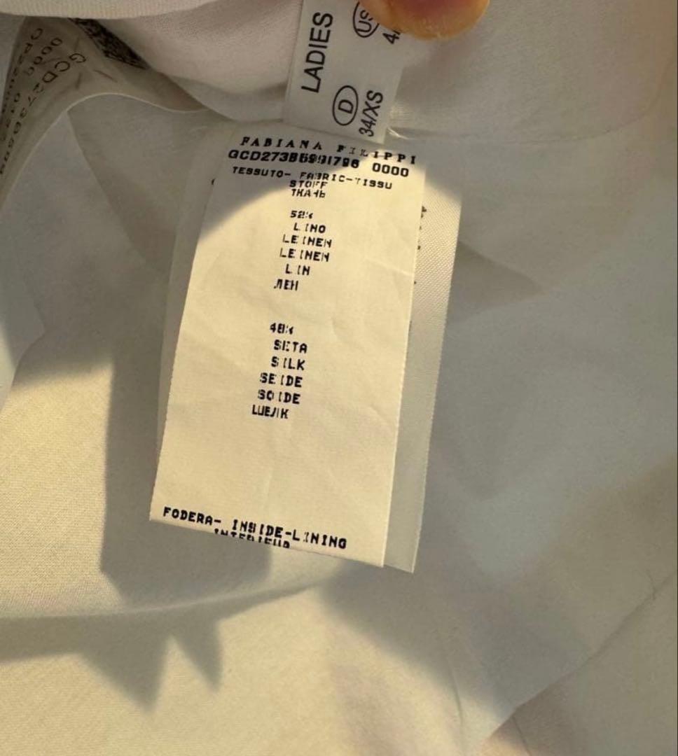 ⭐︎クローバー⭐︎FABIANA FILIPPI ベビーピンクダブルブレスト