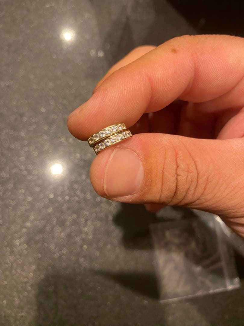 AVALANCHE 10kイエローゴールドピアス　2個セット