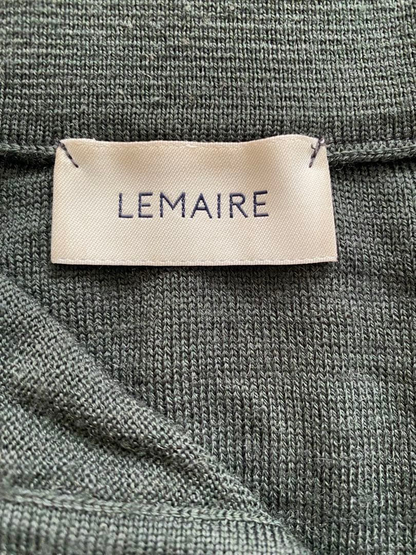 LEMAIRE トロンプルイユポロシャツS グレー