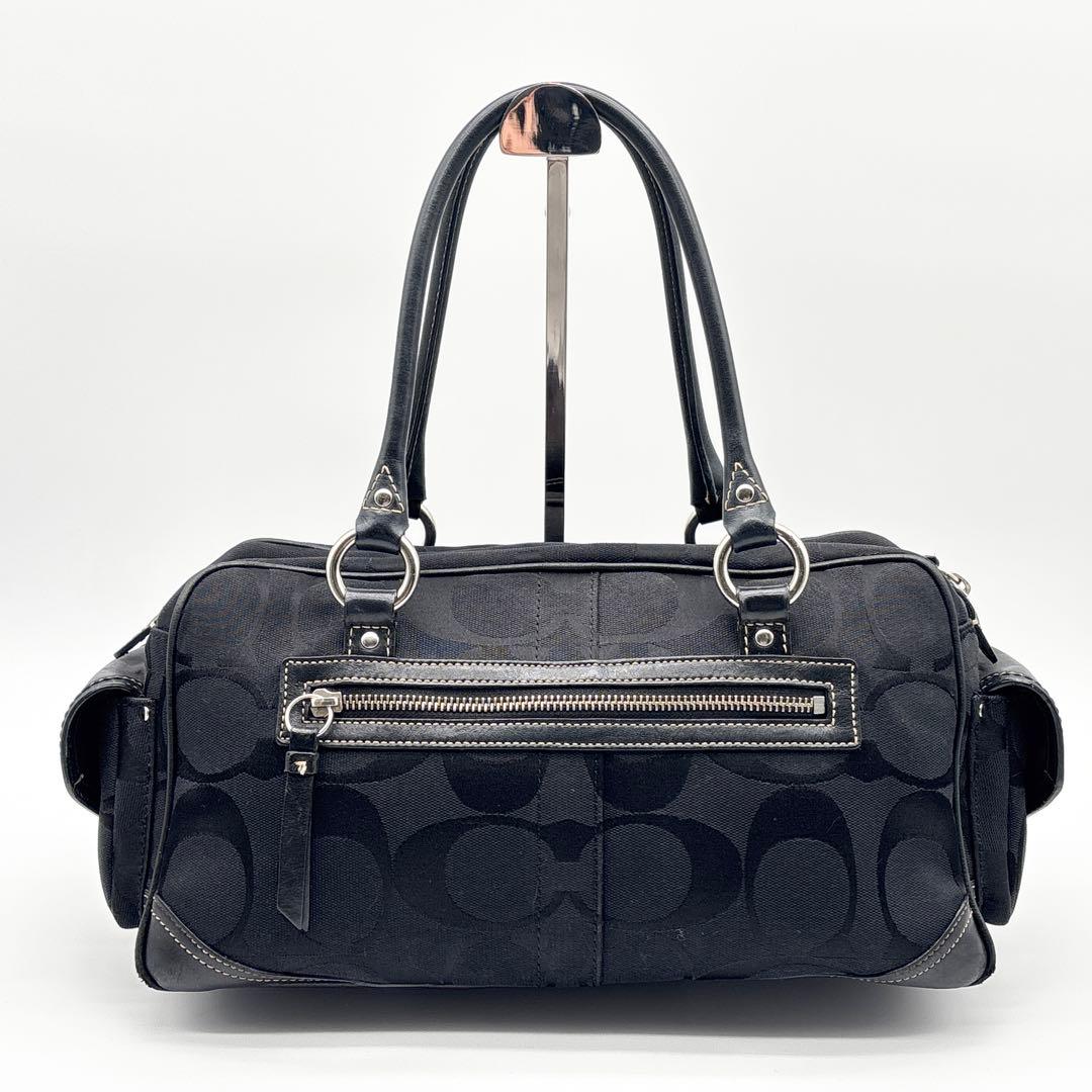 バッグ COACH VINTAGE Gallery Pocket Satchel Bag