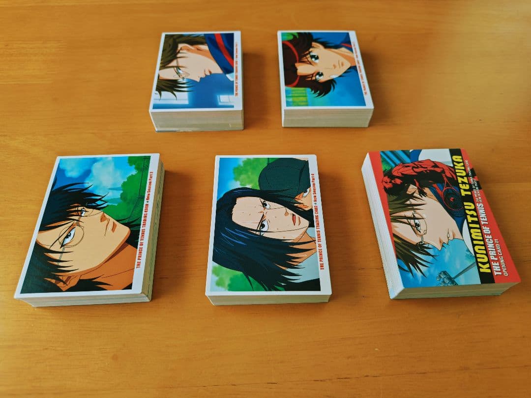 d*4様 テニスの王子様トレカ　New Season Part 1〜Part 5