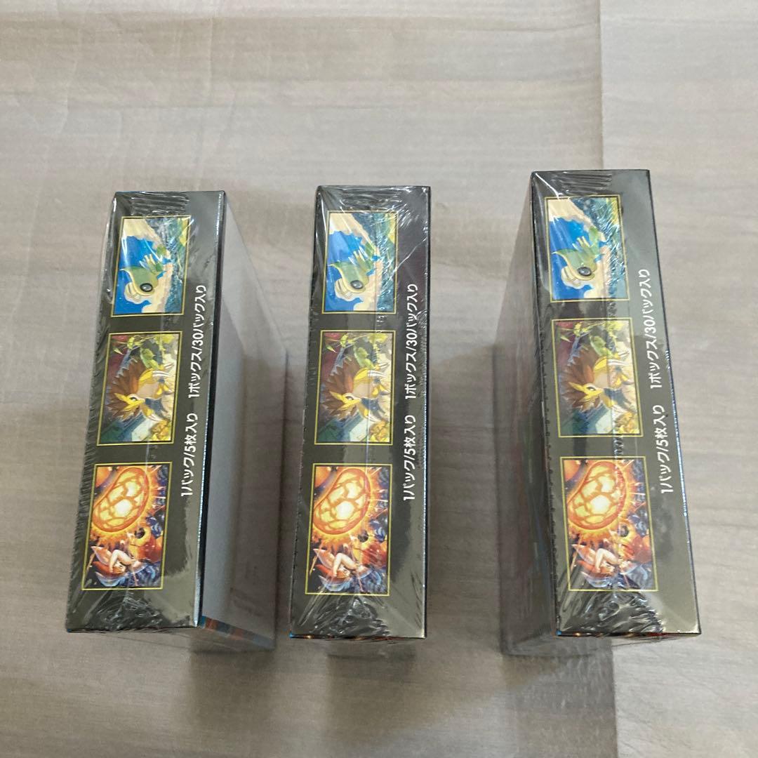 ポケモン　メガブレイブ3BOXシュリンク付き