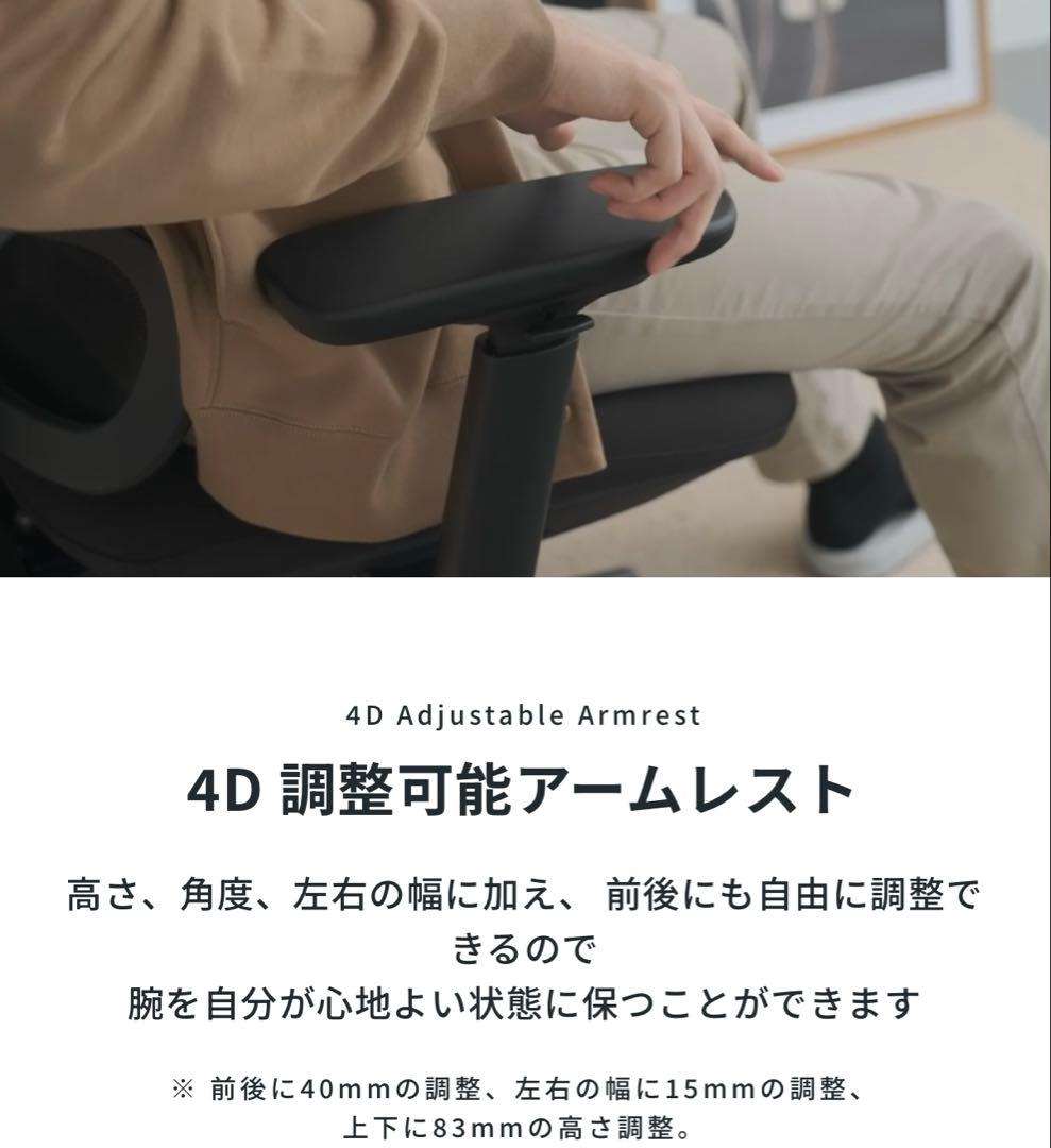 【美品】THE ERGORISM PRO 多機能ワークチェア