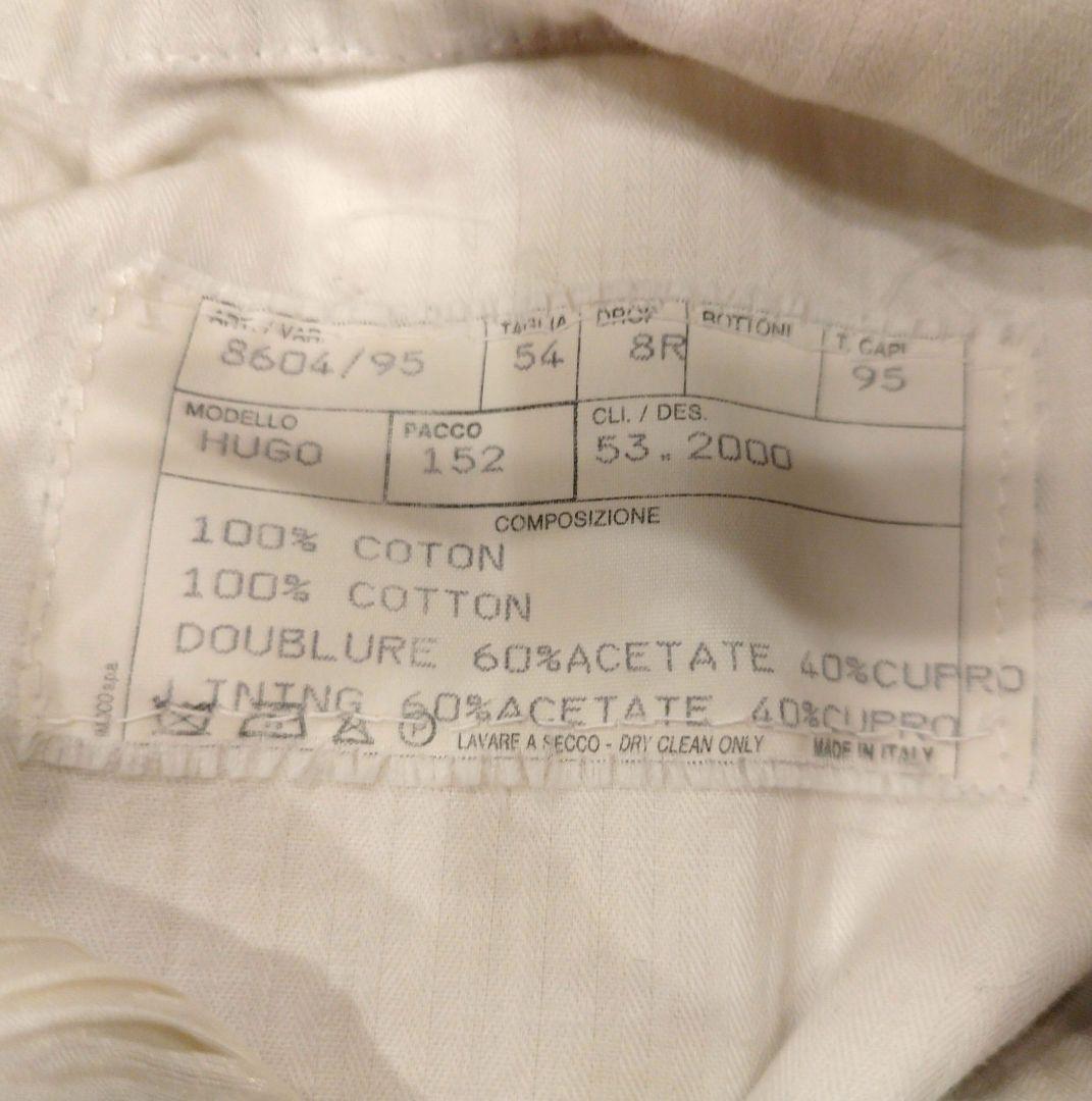 HERMES クリーム色 プリーツスラックス