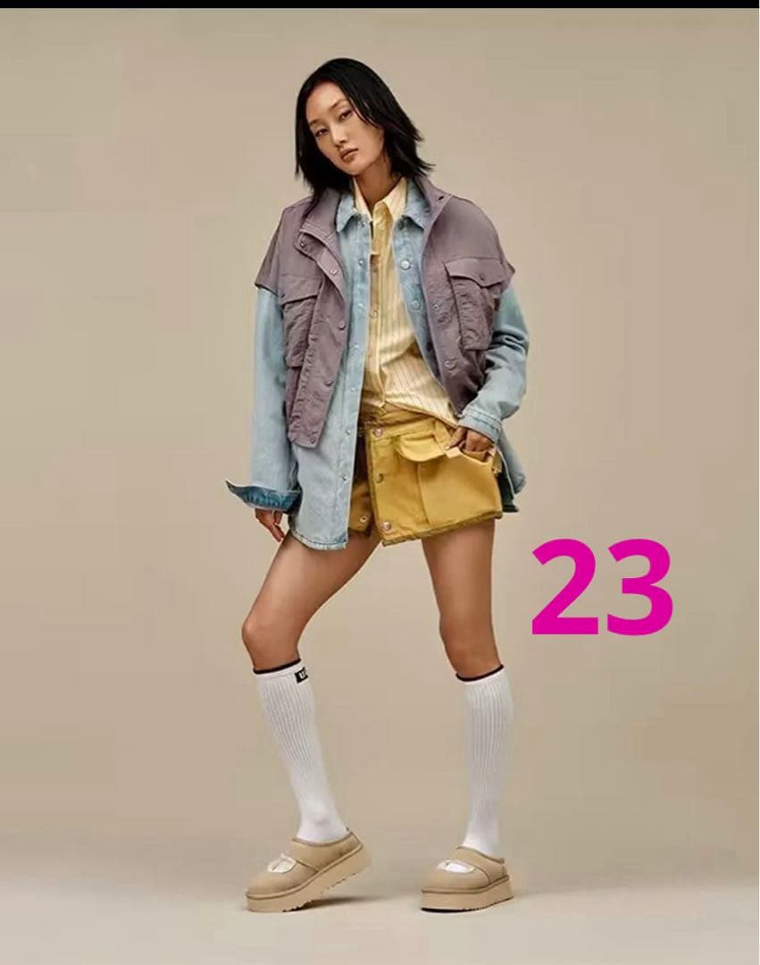 UGG Bea Mary Jane 23cm アグ　メリージェーン　ベージュ