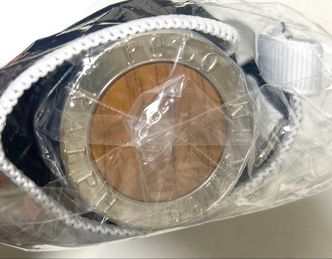 新品 ポロラルフローレン　折りたたみ　折り畳み　日傘 晴雨兼用　ブラック　黒