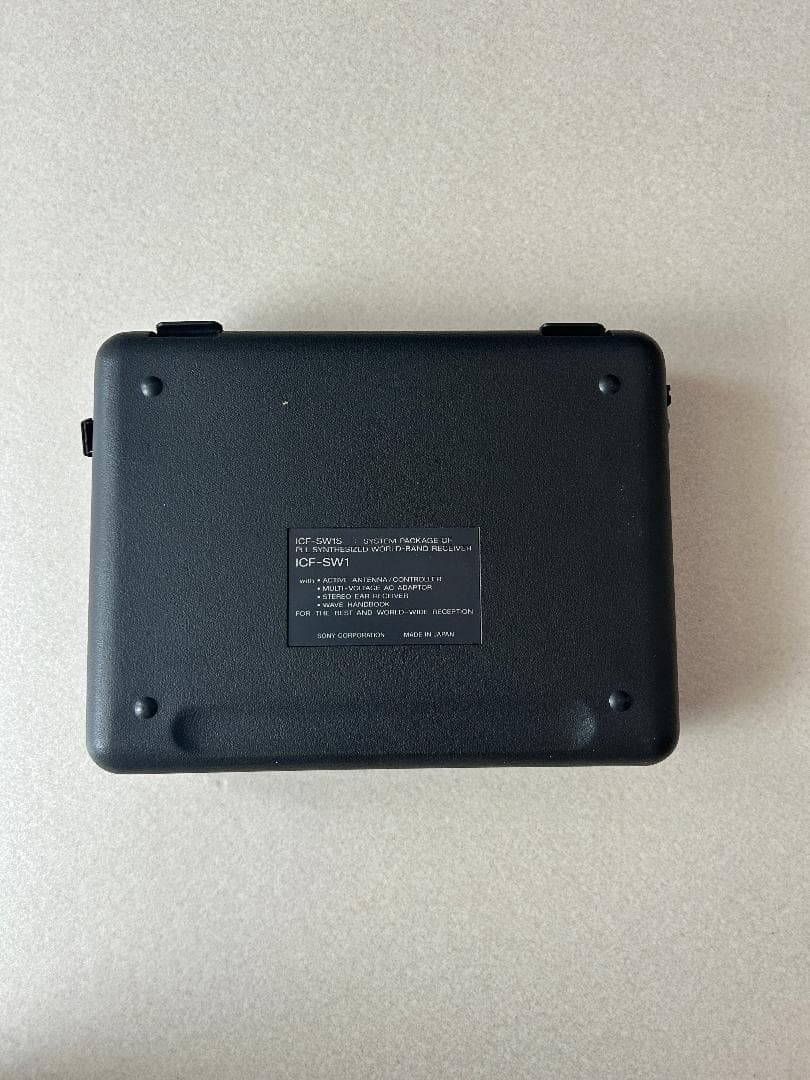 SONY ICF-SW1S PLLシンセサイザーレシーバー（ジャンク品）