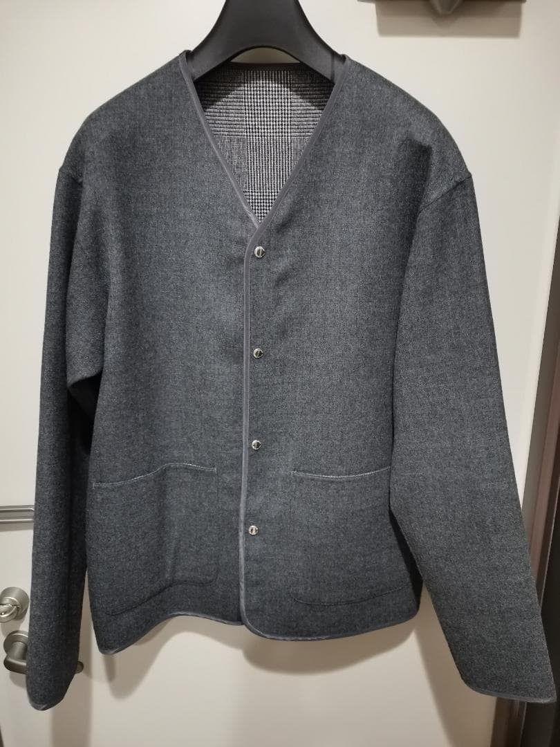 マッキントッシュフィロソフィー ノーカラージャケット リバーシブル 未使用品