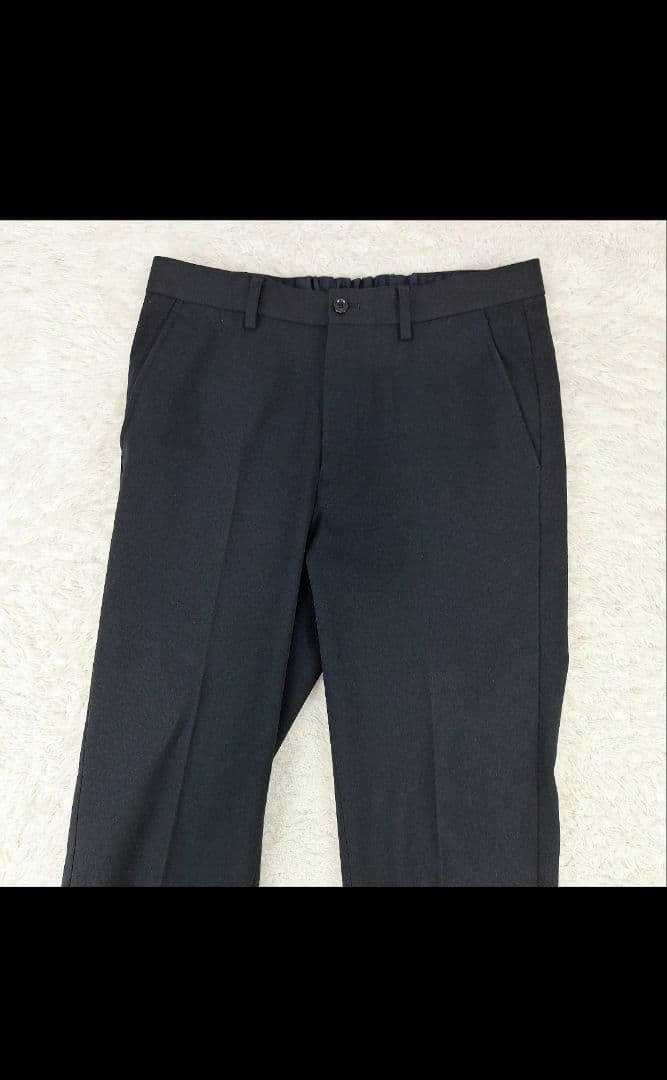 ユナイテッドアローズ　ビジネストラベルスーツ　ストレッチ　ブラック　M　洗える