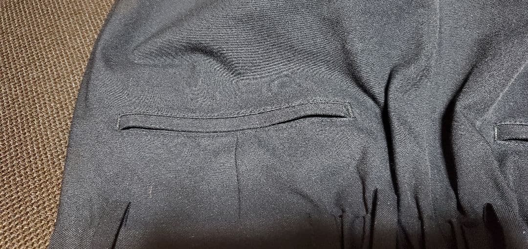 ユナイテッドアローズ　ビジネストラベルスーツ　ストレッチ　ブラック　M　洗える