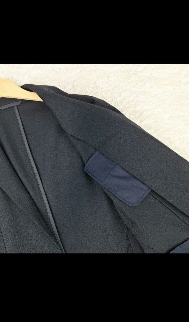 ユナイテッドアローズ　ビジネストラベルスーツ　ストレッチ　ブラック　M　洗える