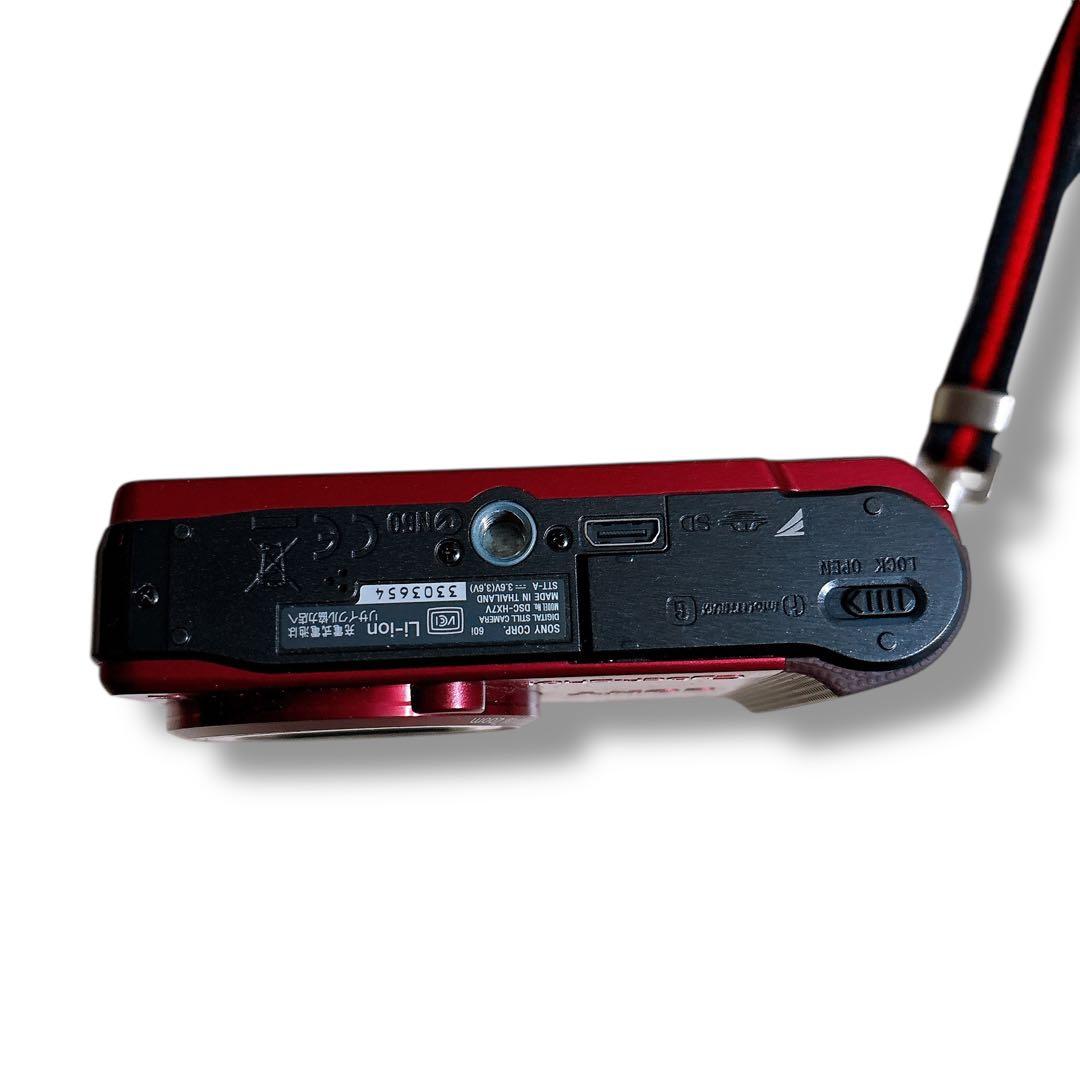 SONY サイバーショット DSC-HX7V レッド 赤 コンデジ デジカメ