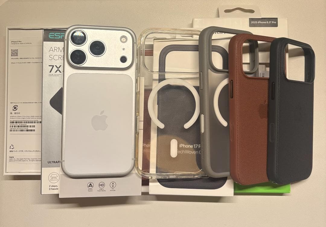 iPhone 17 Pro 256GB SIMフリー フルセット即使用可