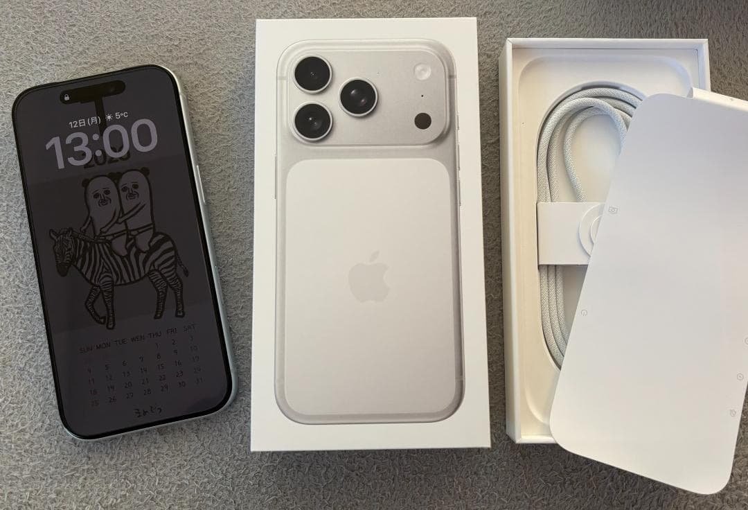 iPhone 17 Pro 256GB SIMフリー フルセット即使用可