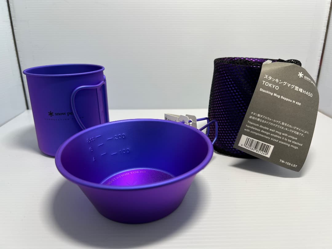ヒ*ロ様 【限定】スノーピークTOKYOスタッキングマグ雪峰などのセット
