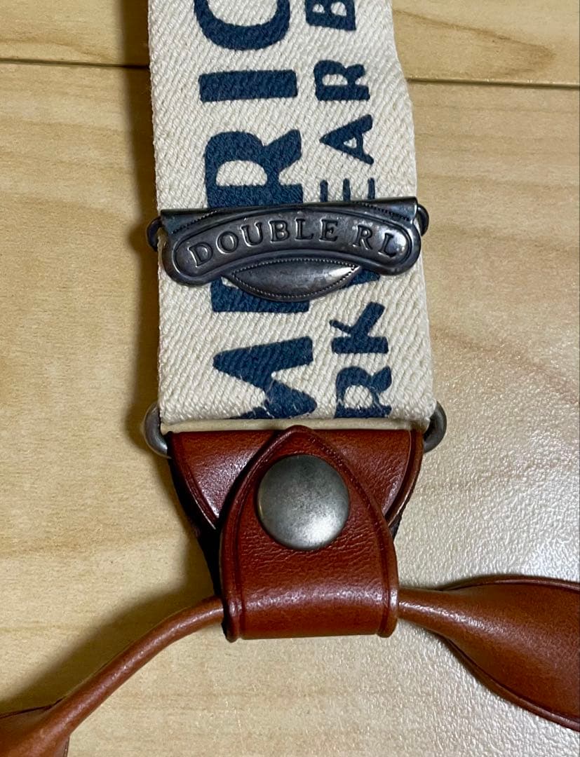 RRL ダブルアール　アメリカンスタイル サスペンダー