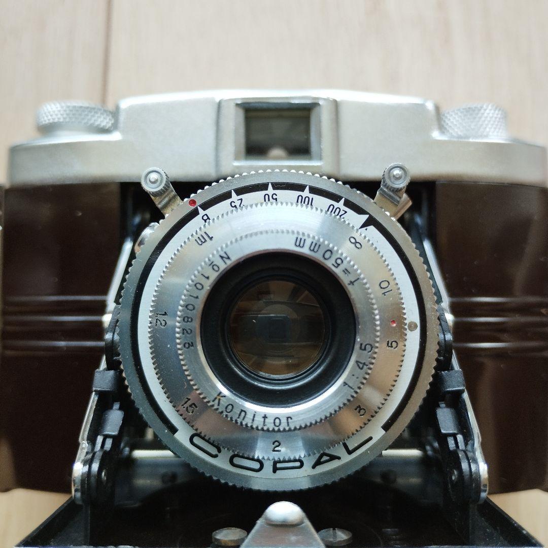 【動作確認済】小西六 Konilette コニレット　純正フード/革ケース等付