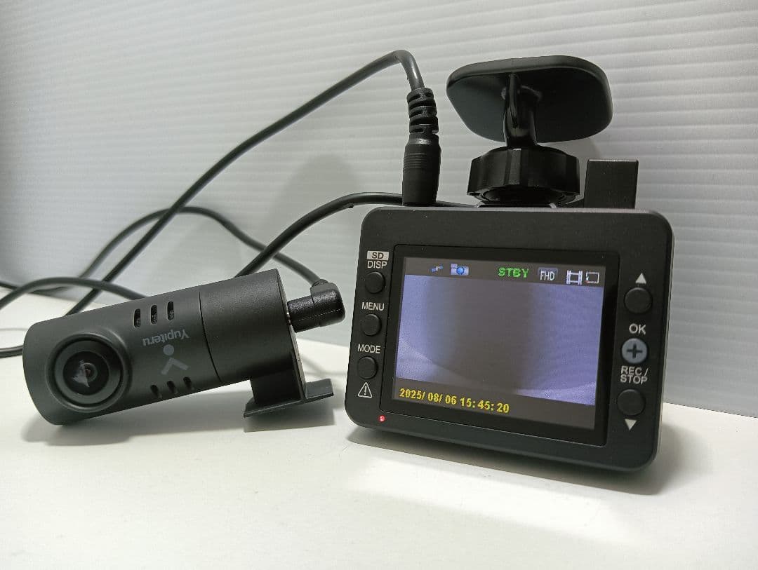 468【作動確認済】ユピテル WDT510 前後撮影