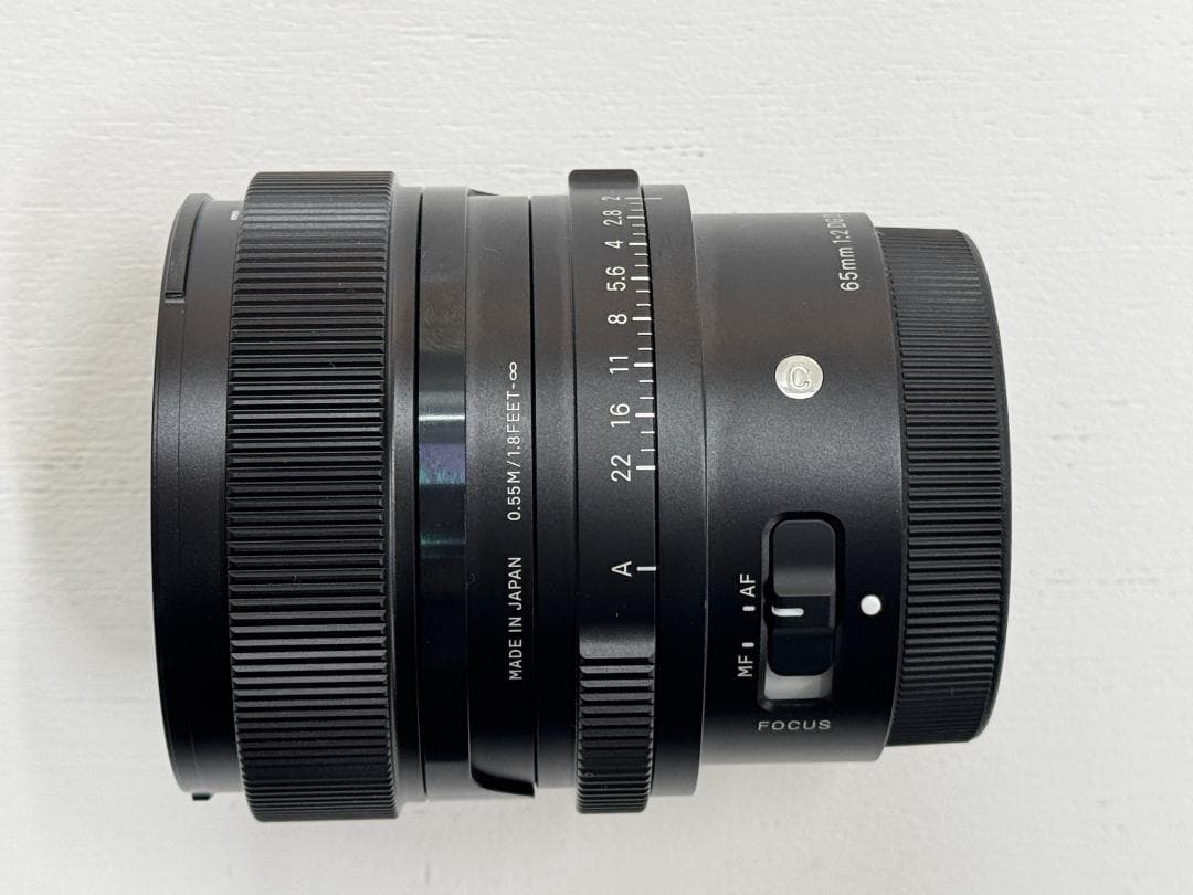 SIGMA 65mm F2 DG DN Eマウント ソニー SONY シグマ