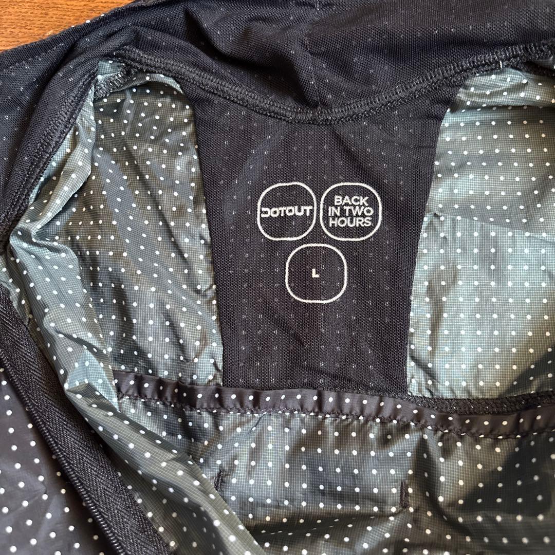 DOTOUT 長袖 サイクルジャケット 黒 L 薄手 レディース他３点セット