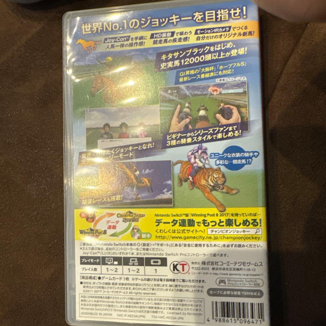 チャンピオンジョッキー　switch