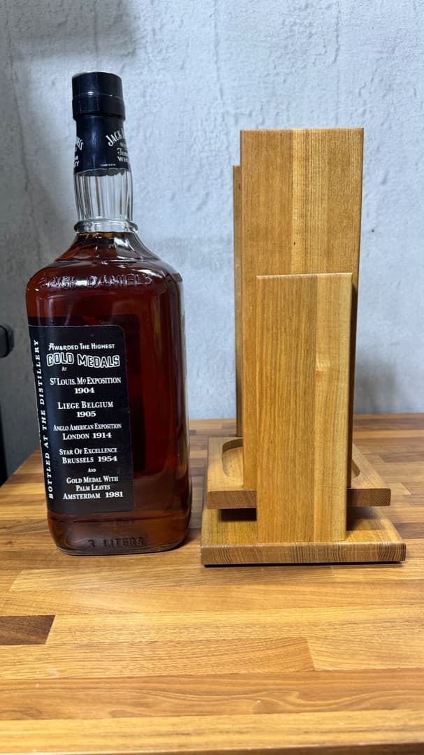 ジャックダニエル ウイスキー 3.0L 43% 旧型ボトル 非売品木製ブランコ付