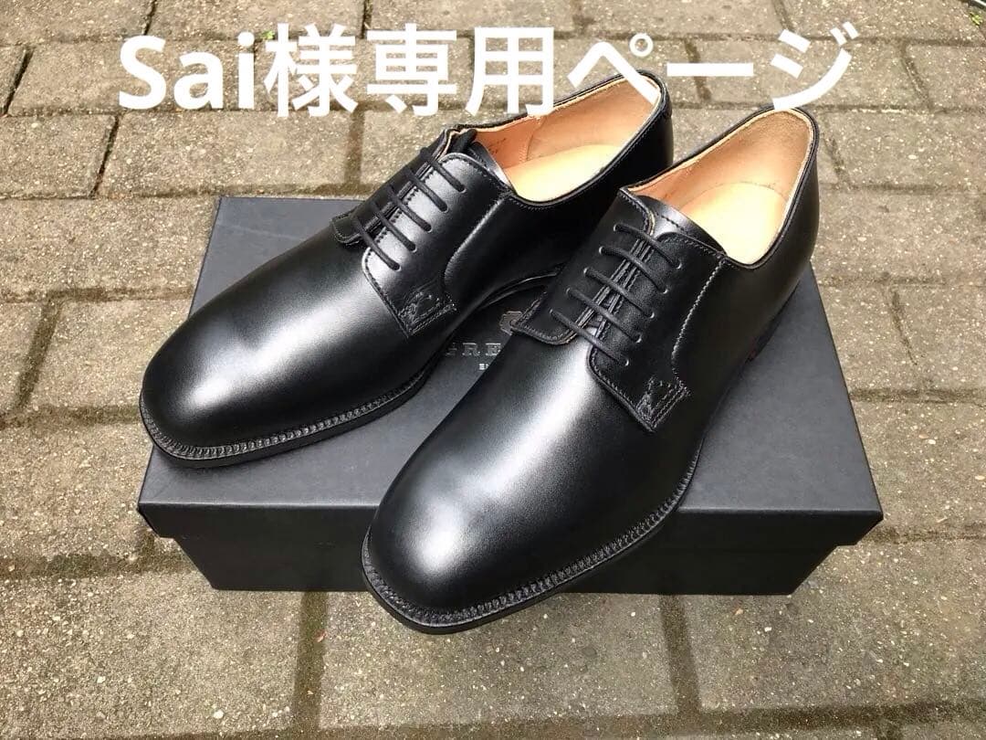 GRENSON WINCHESTER 7F プレーントゥダービーシューズ