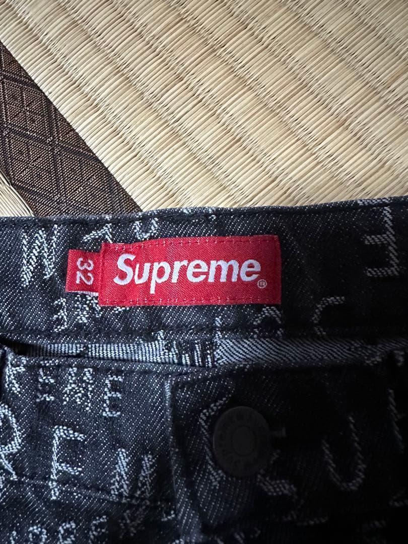 Supreme ロゴプリント カーゴショートパンツ 32