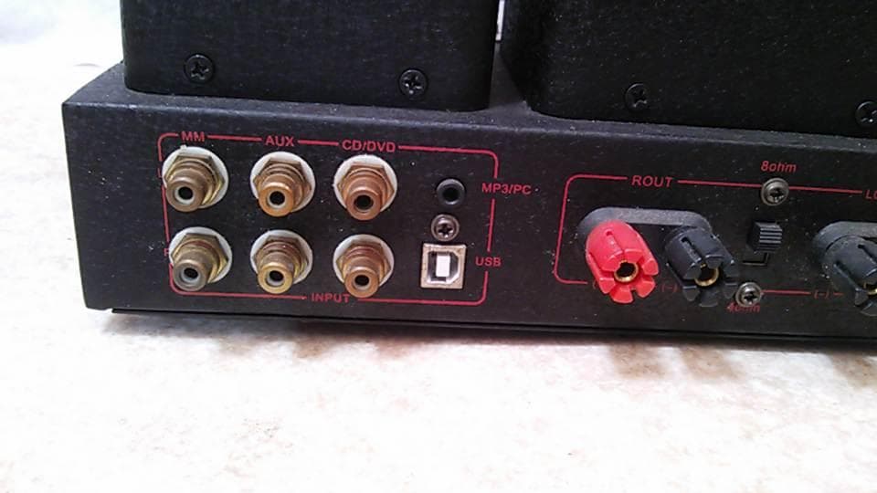 6L6 EH 真空管シングルアンプ　PEACHアンプベース