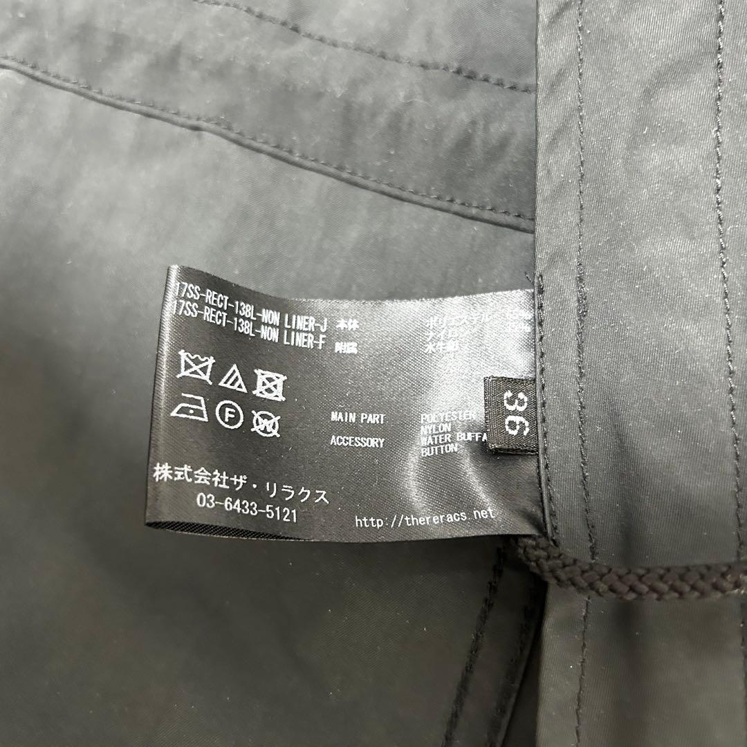 超美品✨　THE RERACS ザリラクス　モッズコート　ブラック　36