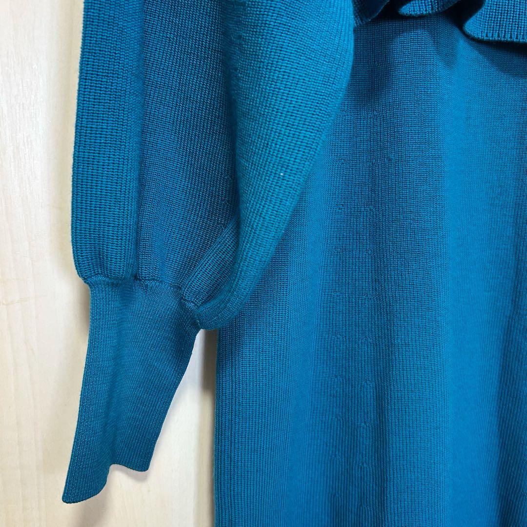 22AW♡ANAYI アナイメリノウールアンサンブルニットワンピース 36