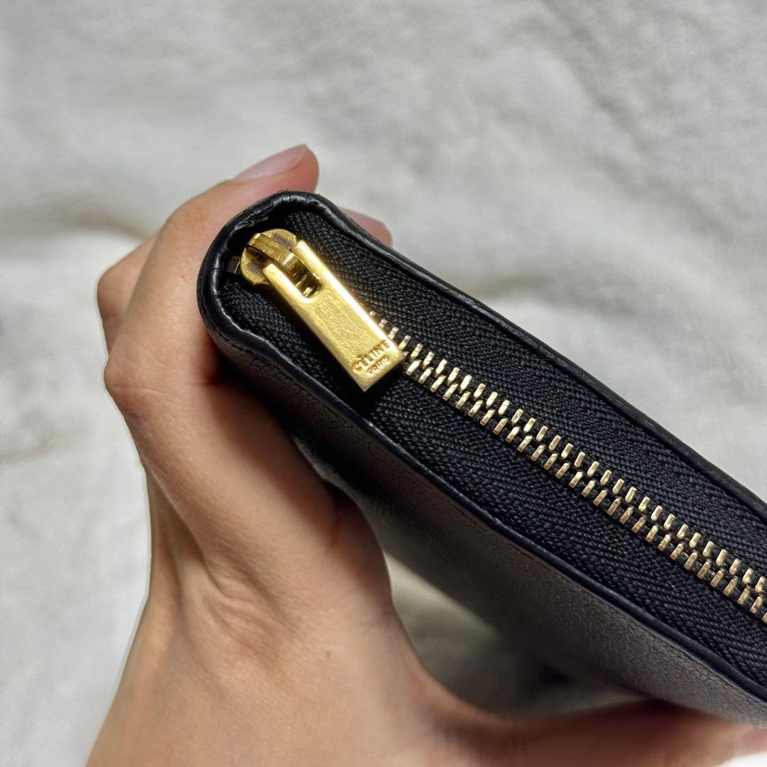 Celine セリーヌ　長財布　ブラック