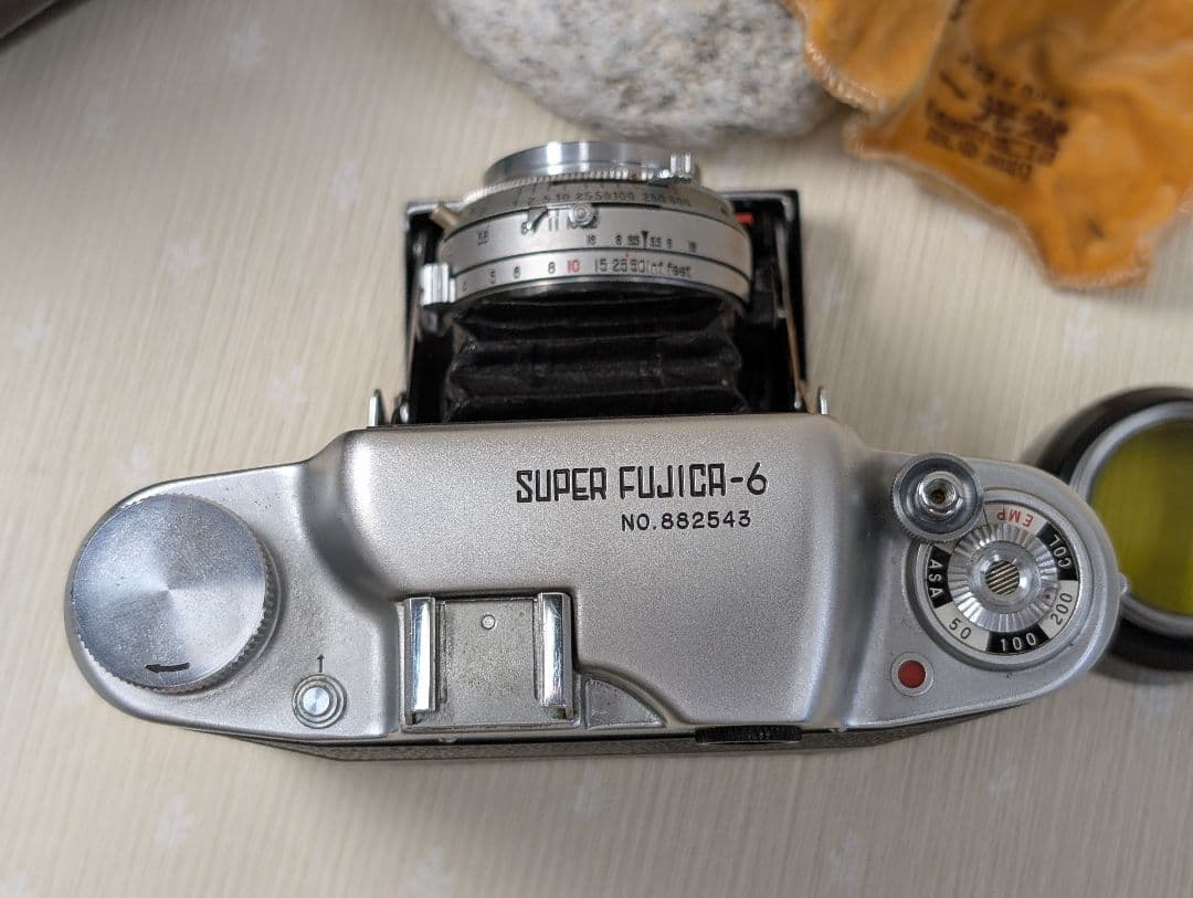 【ヴィンテージ】SUPER FUJICA-6 蛇腹式フィルムカメラ