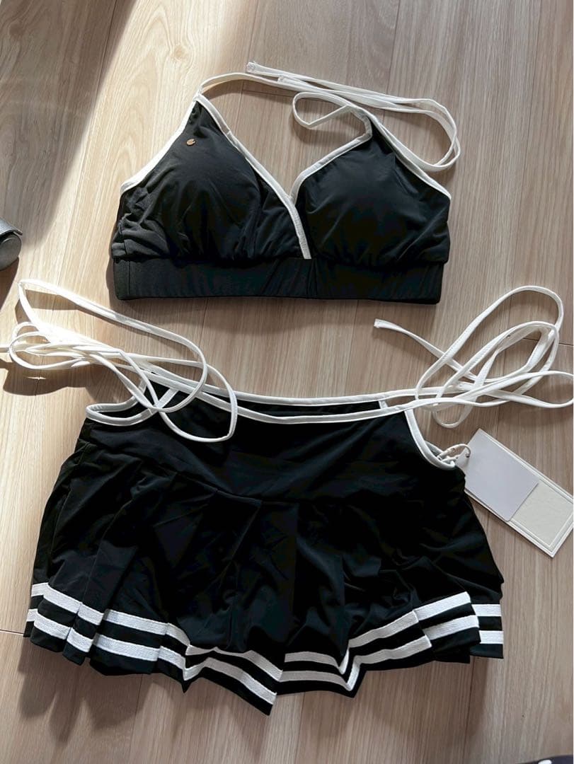 【新品未使用】Coco pleats swimwear♡andmary