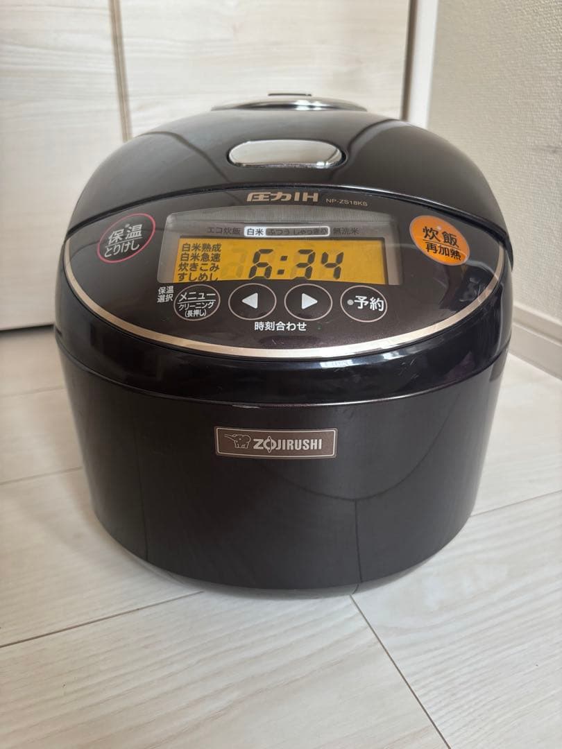 象印 IH炊飯器 黒　送料無料
