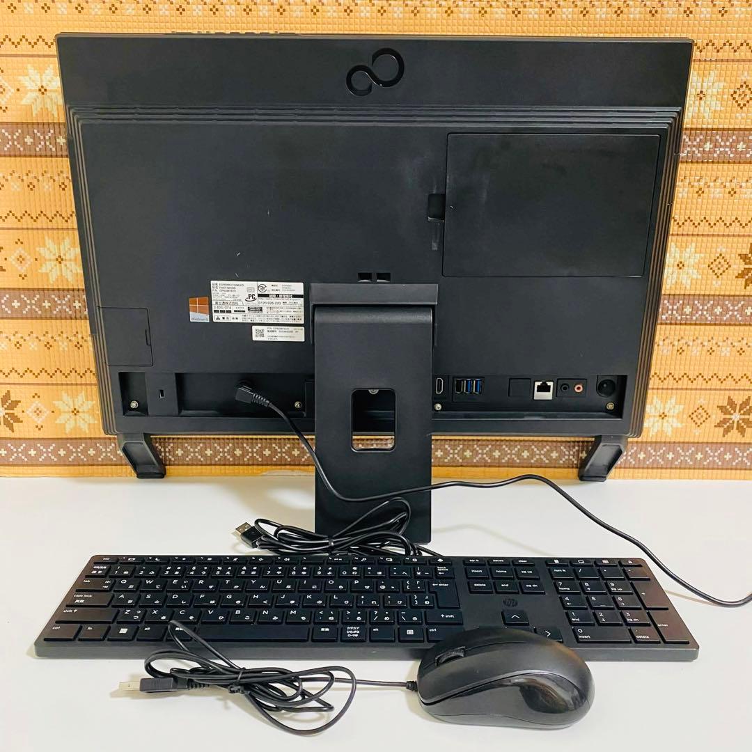 Y996 Fujitsuデスクトップ i7メモリ8G高速SSDサクサクWin11