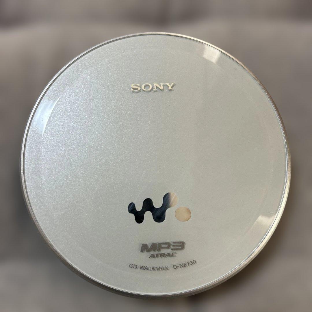 SONY MP3 ATRAC ポータブルCDプレーヤー　D-NE730　ソニー